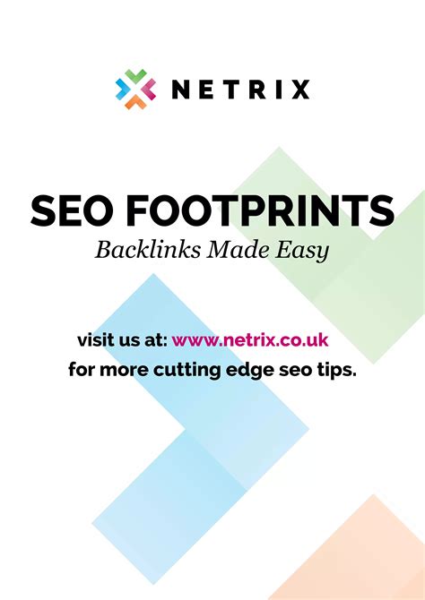 SEO Footprints by www.Netrix.co.uk .